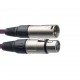 Stagg 0.6m XLRm - XLRf Cable