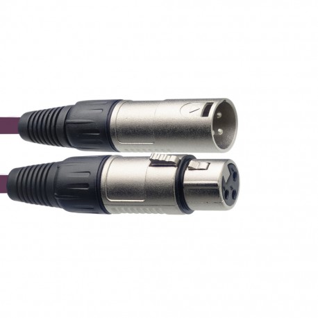 Stagg 0.6m XLRm - XLRf Cable