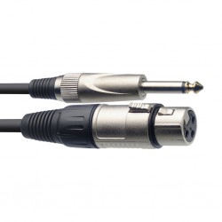 Stagg 6m XLRf - 6.35mm Jack Lead