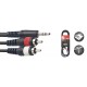 Stagg 3m 3.5mm Jack - 2RCA Lead