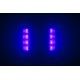 Event Lighting Lite SABER2 - 3-in-1 LED Effect Light with Derby, UV and Strobe