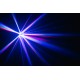 Event Lighting Lite SABER2 - 3-in-1 LED Effect Light with Derby, UV and Strobe