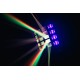 Event Lighting Lite SABER2 - 3-in-1 LED Effect Light with Derby, UV and Strobe