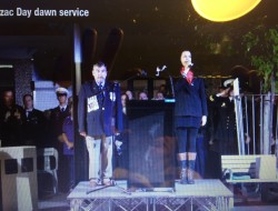 ANZAC Day 2016 Dawn Service Memory Park