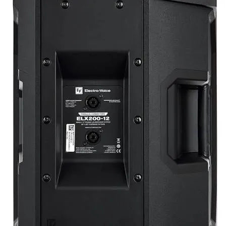 EV ELX200-12 12" 1100W Passive Speaker – rear view and connections