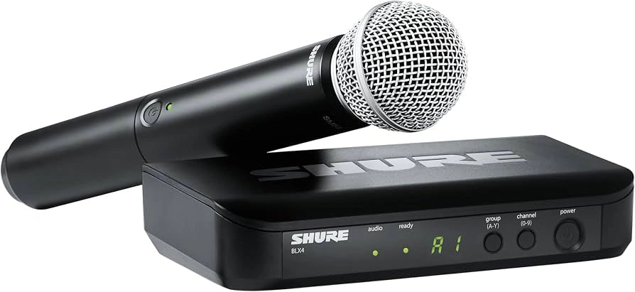 Shure BLX SM58 Wireless Microphone Kit with receiver