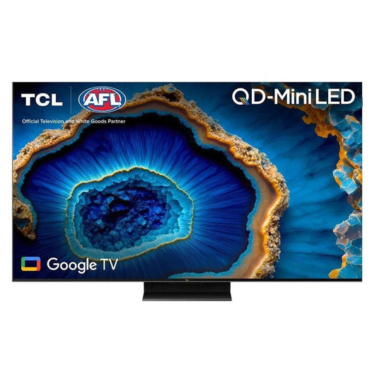 TCL 165cm (65”) 4K Mini-LED QLED TV front view