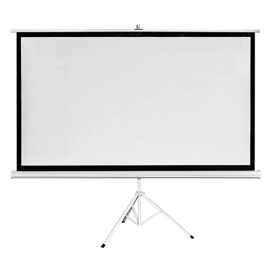 2.4m Wide Projection Screen with Tripod Base