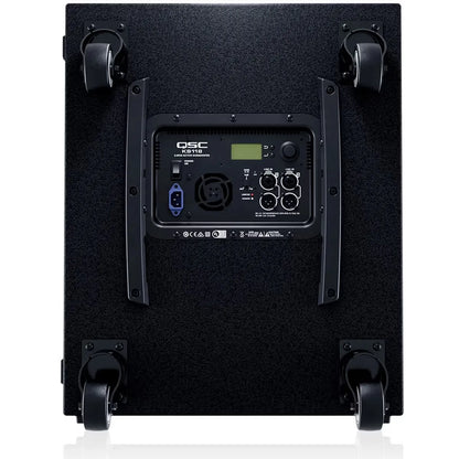 QSC KS118 3600W Self Powered 18" Subwoofer – rear control panel