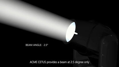ACME Cetus XP380 moving head 2.5 degree beam effect